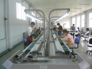 雙邊自動插件生產(chǎn)線