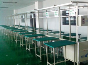 防靜電臺(tái)流水線